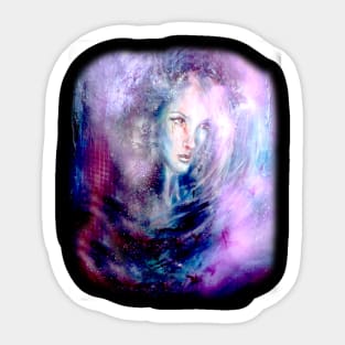 Cosmic Angel Sticker